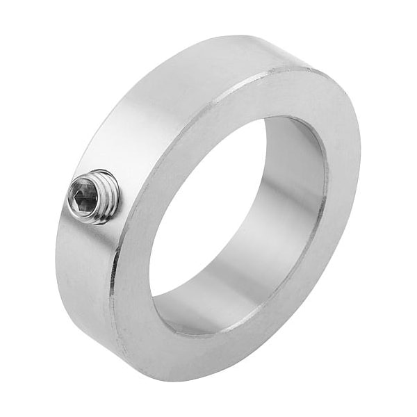 Kipp Shaft collar DIN 705, hex grub screw, SS bright ID=70 OD=100 H=20 K0406.307002 - main